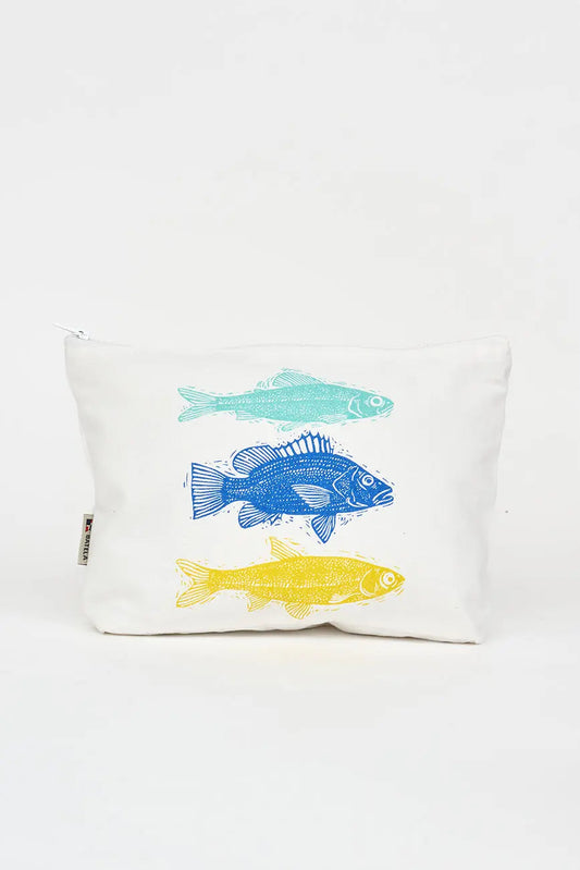 Jarra en porcelana azul forma de ballena