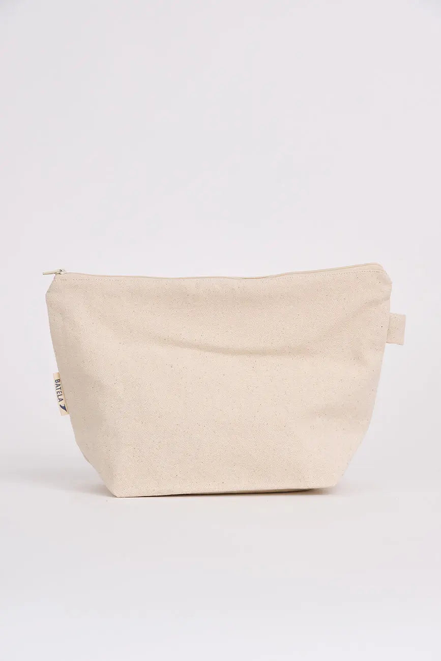 Estuche en elgodón canvas motivos sol y olas