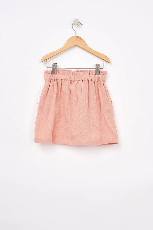 White gauze skirt 100% cotton
