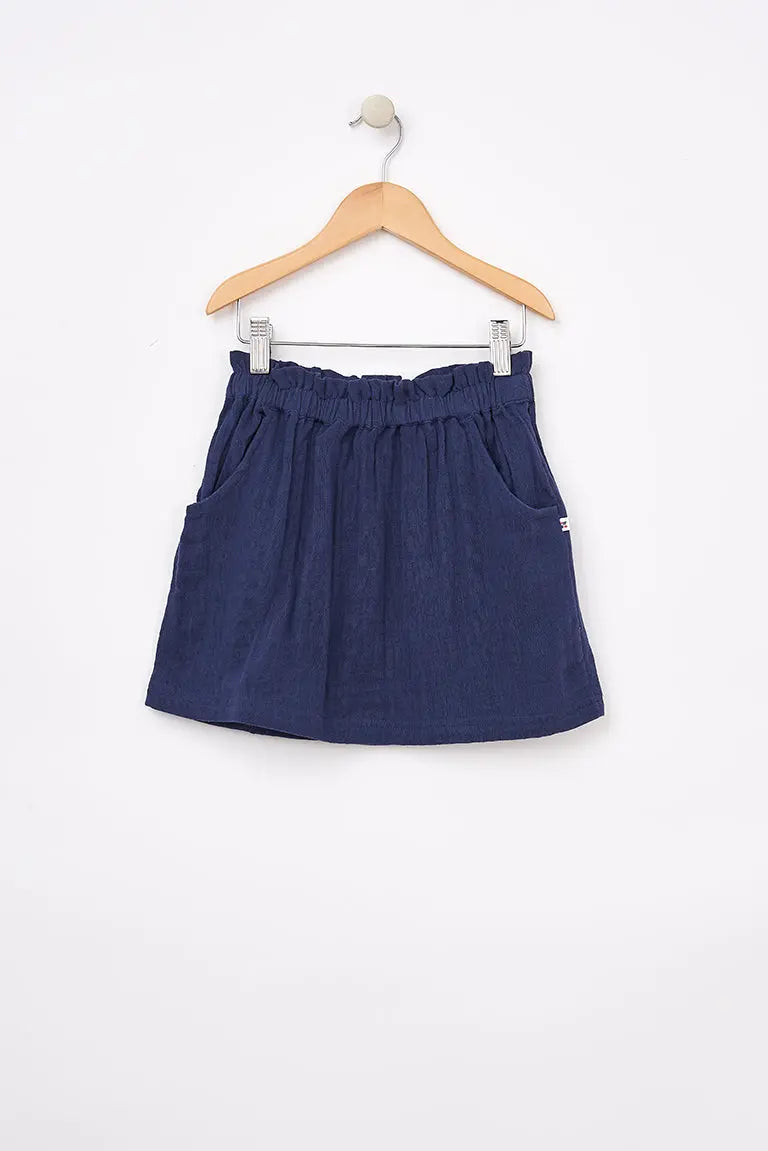 White gauze skirt 100% cotton