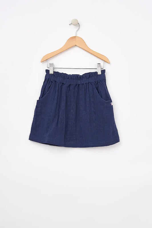 White gauze skirt 100% cotton