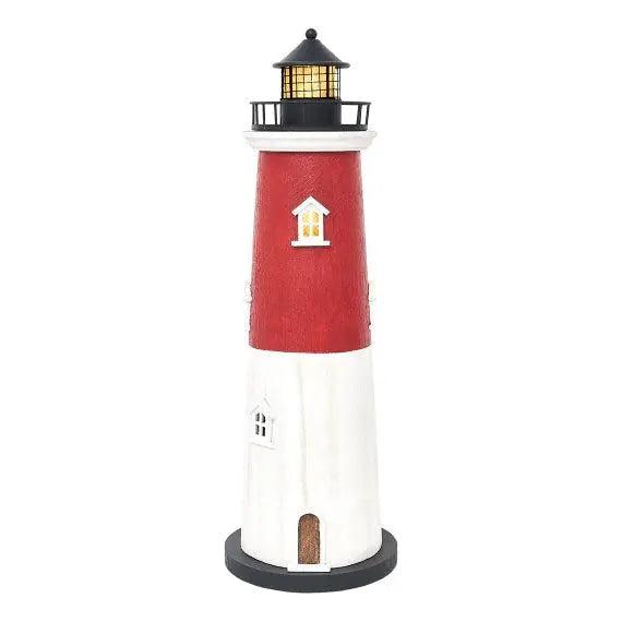 Faro de Resina con LED rojo y blanco - D1041 Batela