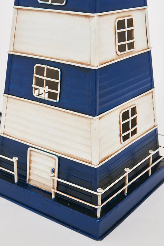 Faro de metal con led 40,5 cm