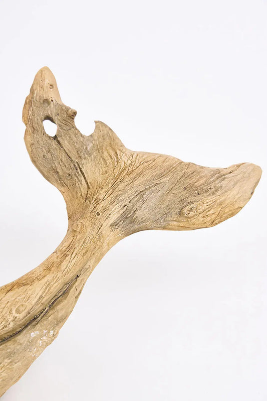 Figura de ballena hecha en resina