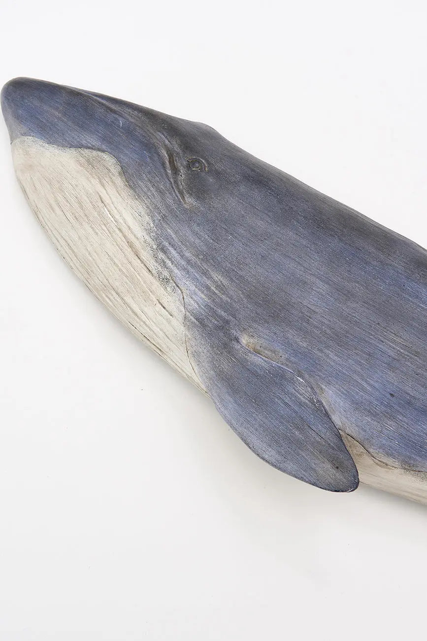 Figura de una ballena de resina para pared