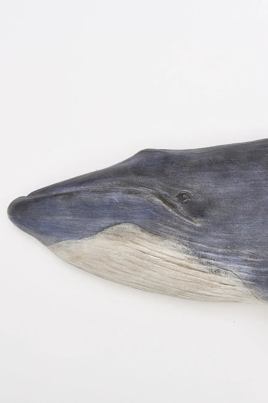 Figura de una ballena de resina para pared