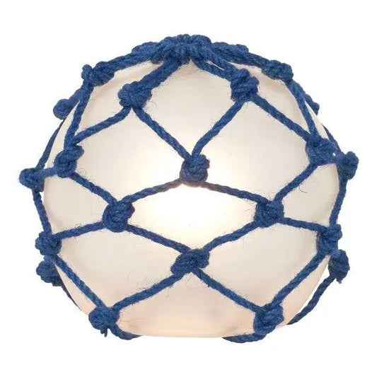 Lámpara Boya resina con red azul 19 cm - D1313 Batela