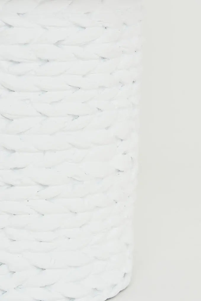 Lámpara de cemento y lona pequeña