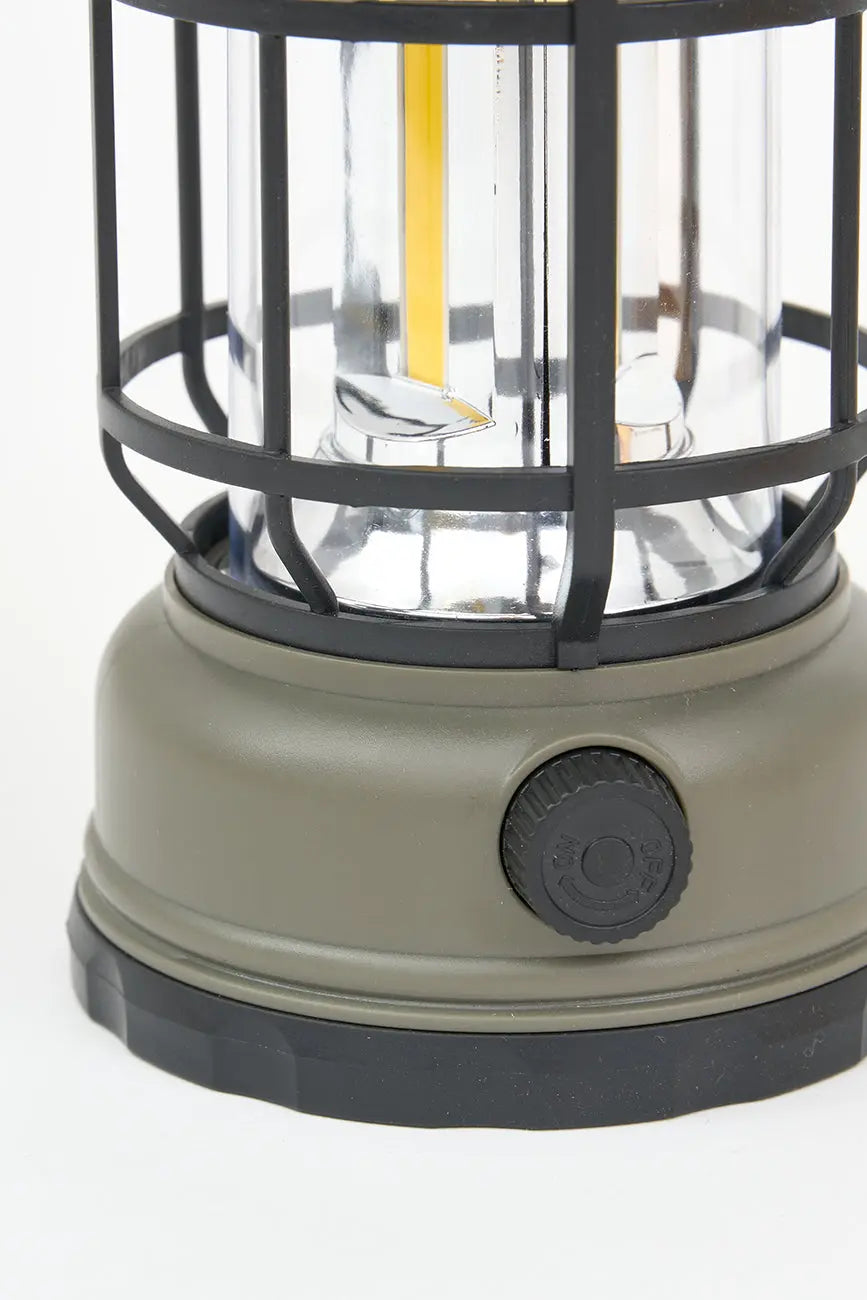 Lámpara de estilo vintage de plástico