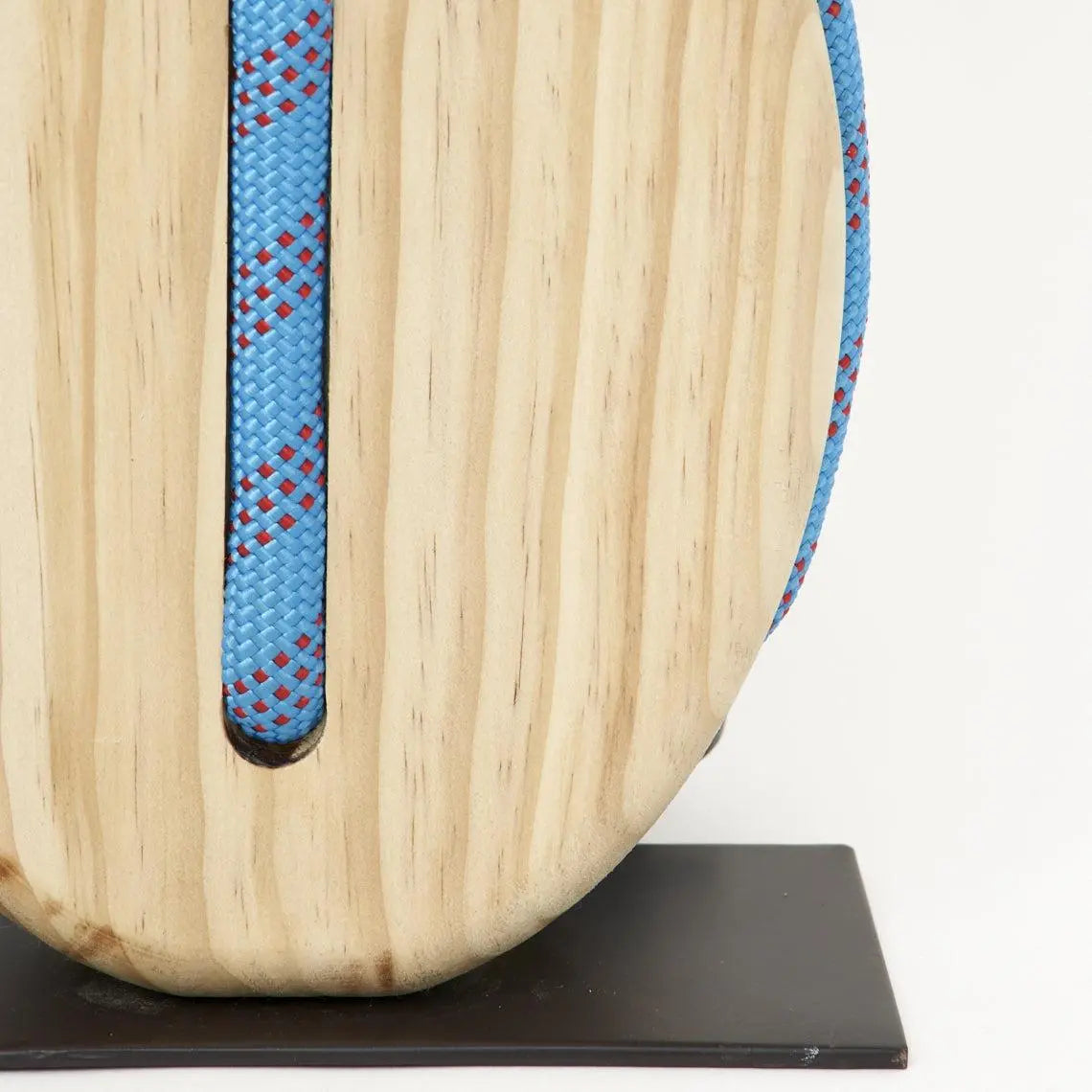 Lámpara de madera y cuerda - D2197B Decoración Náutica Batela