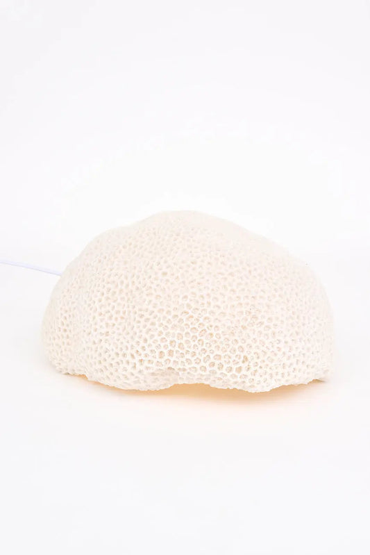 Lámpara de resina con forma de coral