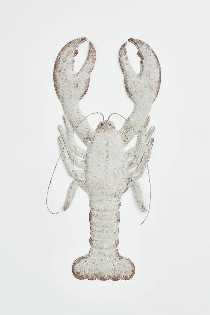 Langosta de hojalata grande para pared Batela Deco 2024