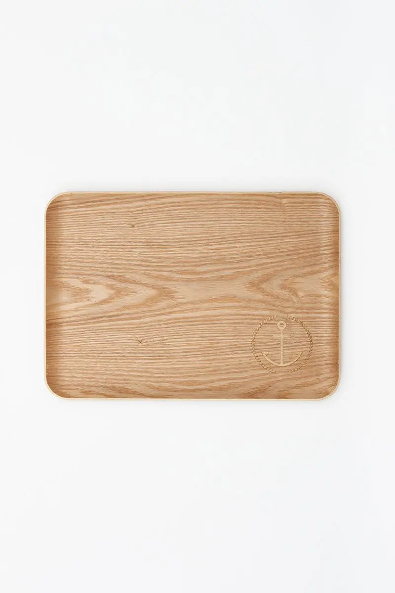 Bandeja de bambú ancla mediana Batela