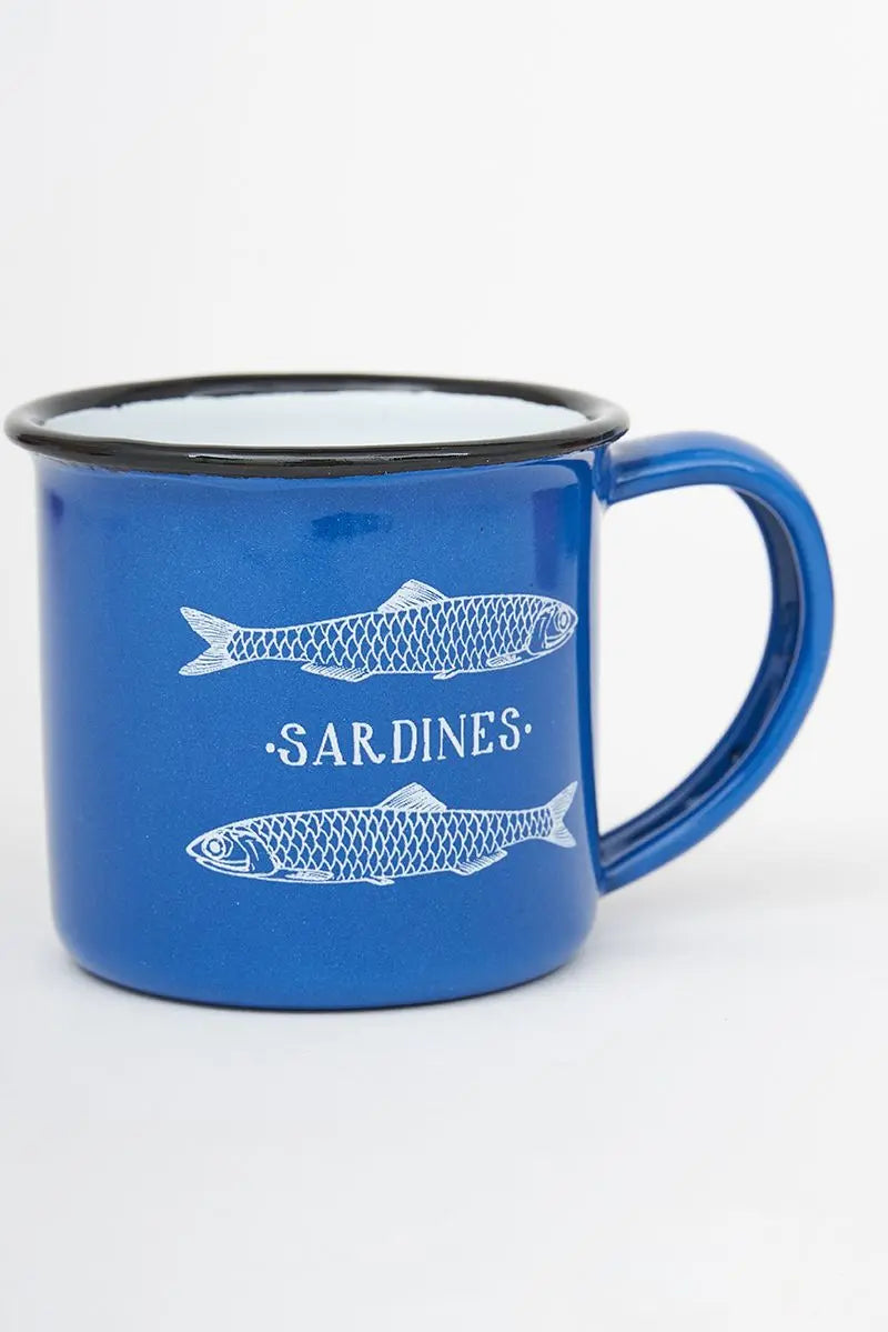 Taza de metal 'Sardines' pequeña Batela