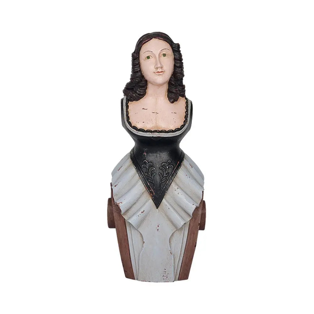 Mascarón en resina "Jenny Lind" - D1630 Batela