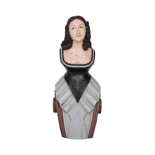 Mascarón en resina "Jenny Lind" - D1630 Batela