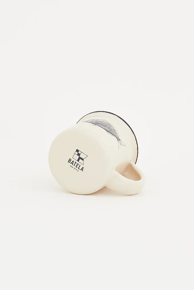 Mini Mug peces en metal esmaltado ø: 5 cm - h: 5 cm Batela Deco 2024