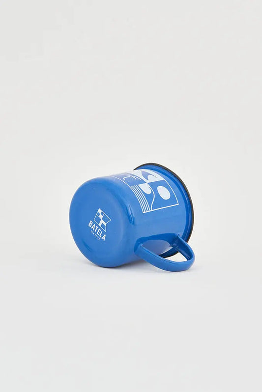 Mug mediana con ambiente surfero en metal Batela Deco 2024