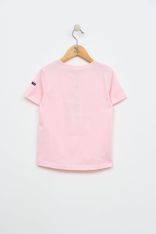 Camiseta ballena y corazones