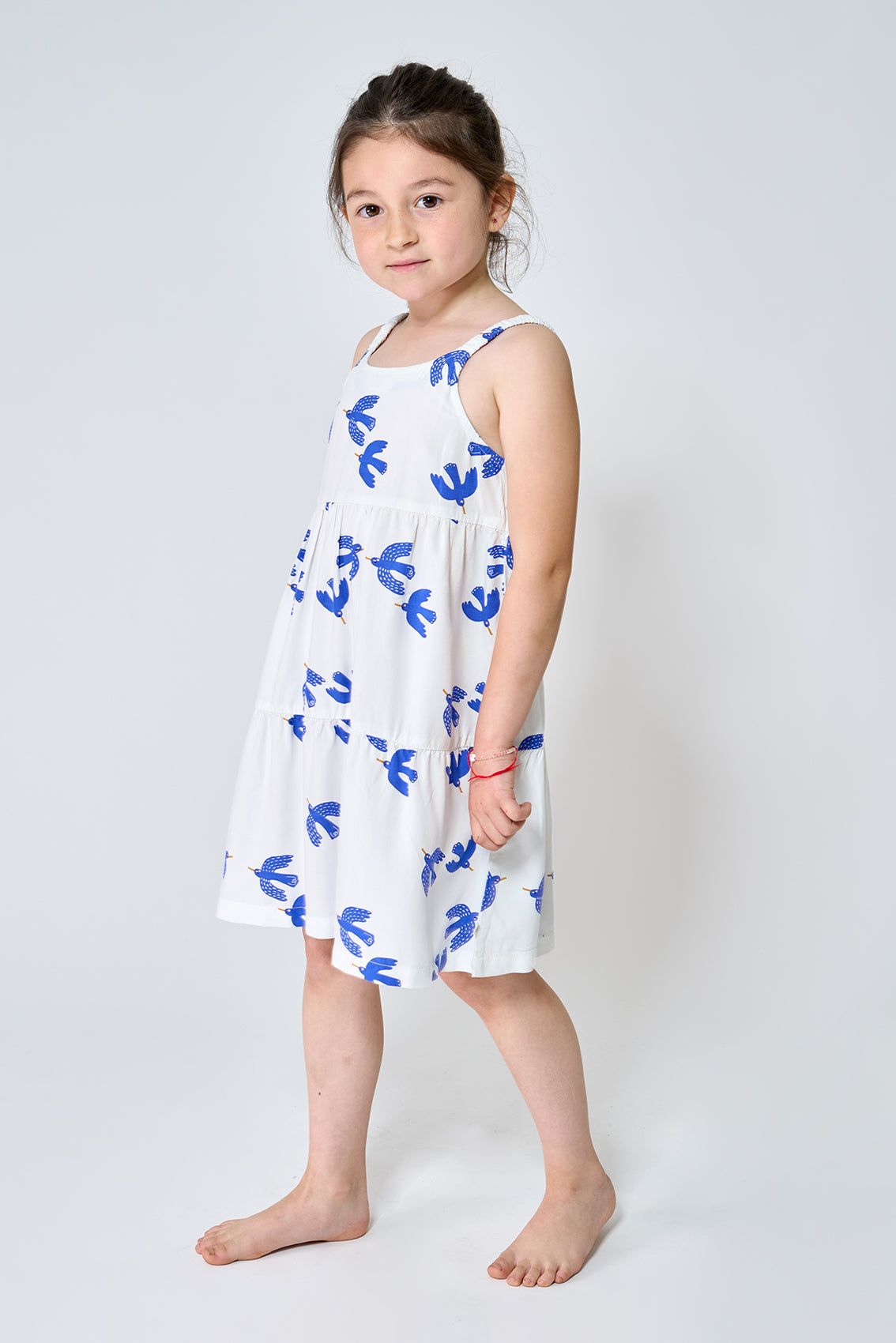 Vestido de tirantes estampado