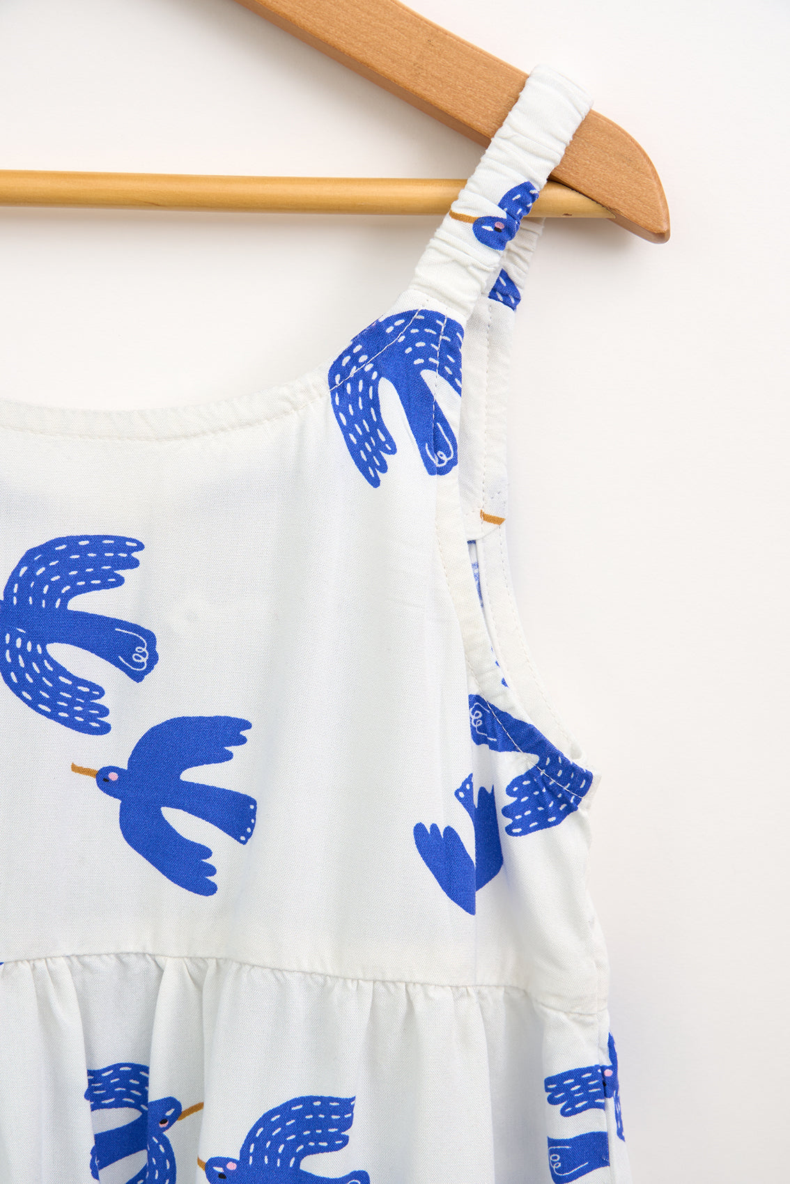 Vestido de tirantes estampado