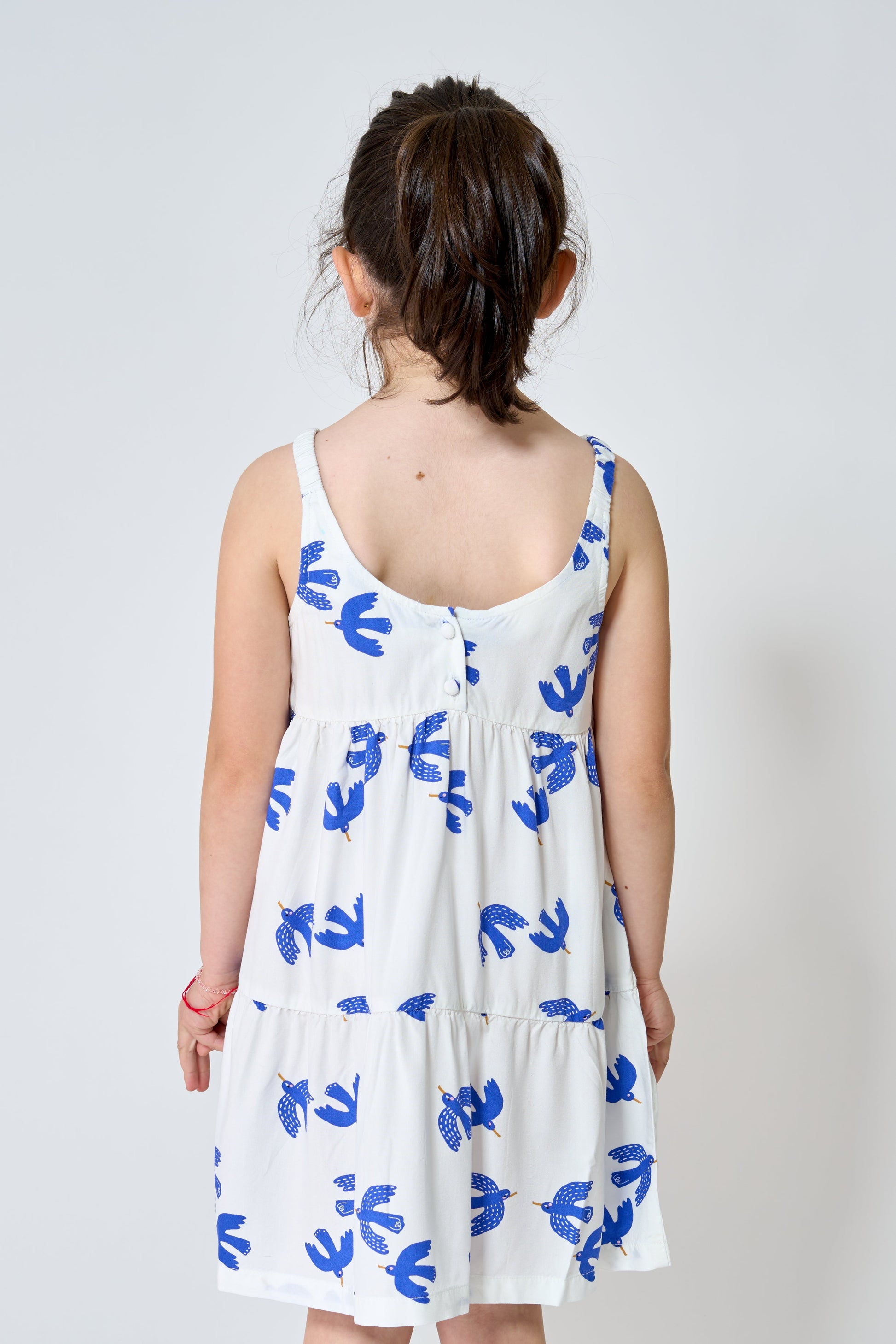 Vestido de tirantes estampado