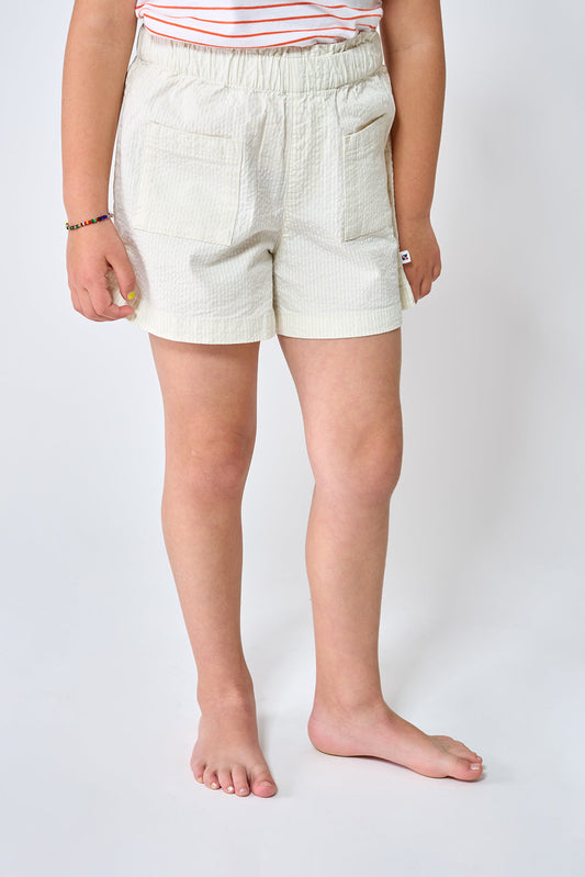 Seersucker girl's shorts