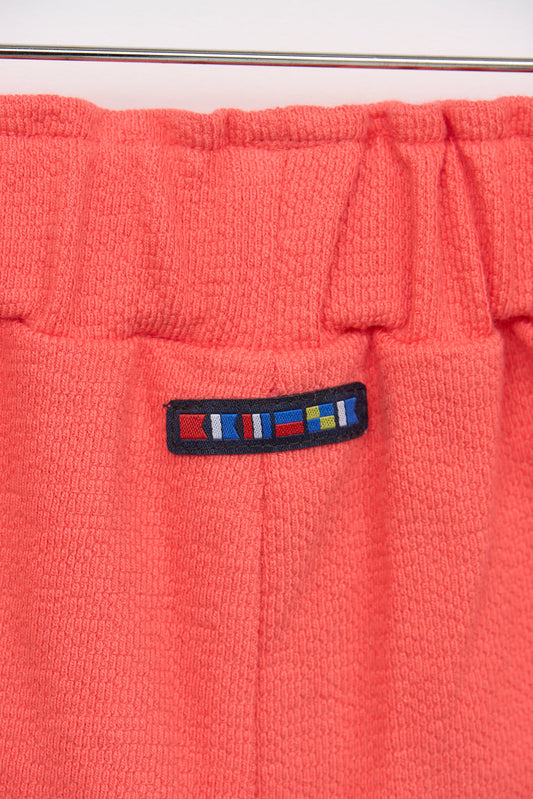 Textured woven beach shorts