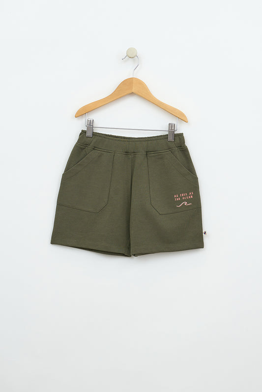 Bermuda 100% algodón Terry 'As free as the ocean' unisex