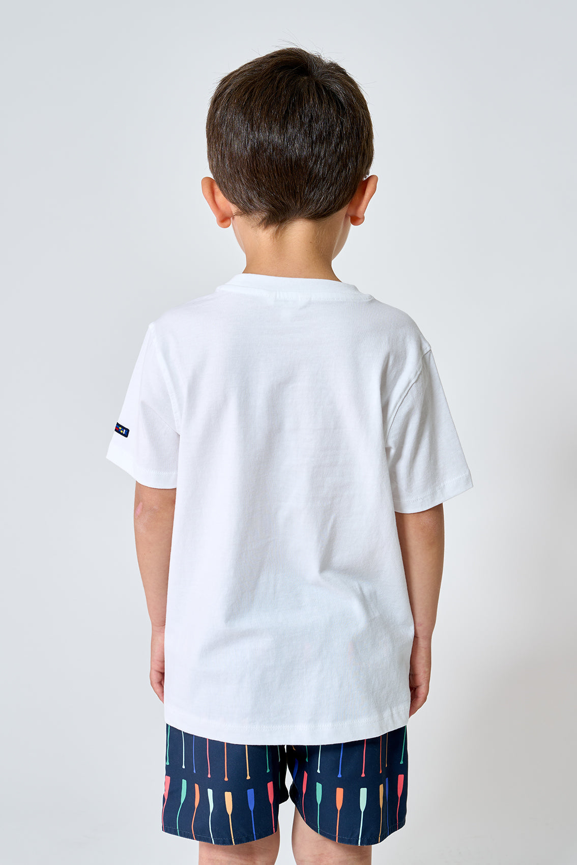Children's T-shirt with oar print
