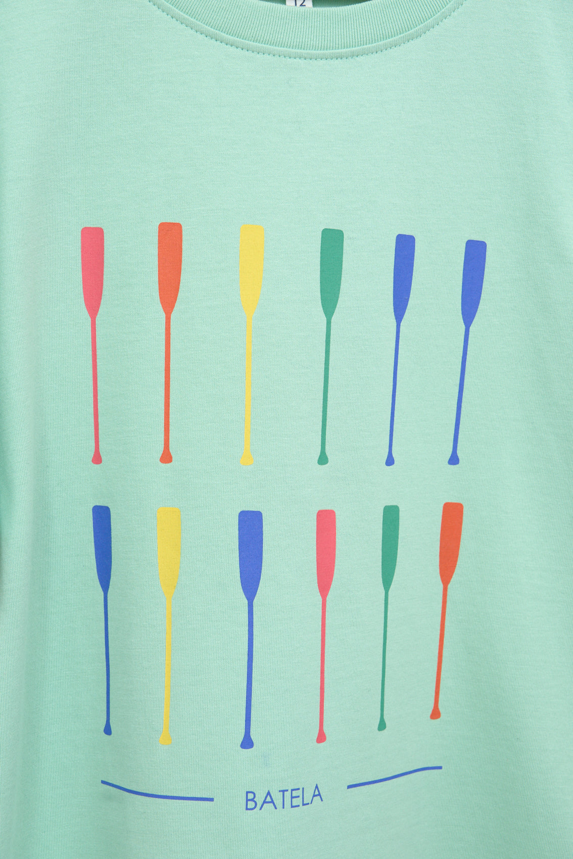 Camiseta niños estampado remos Batela Moda SS25