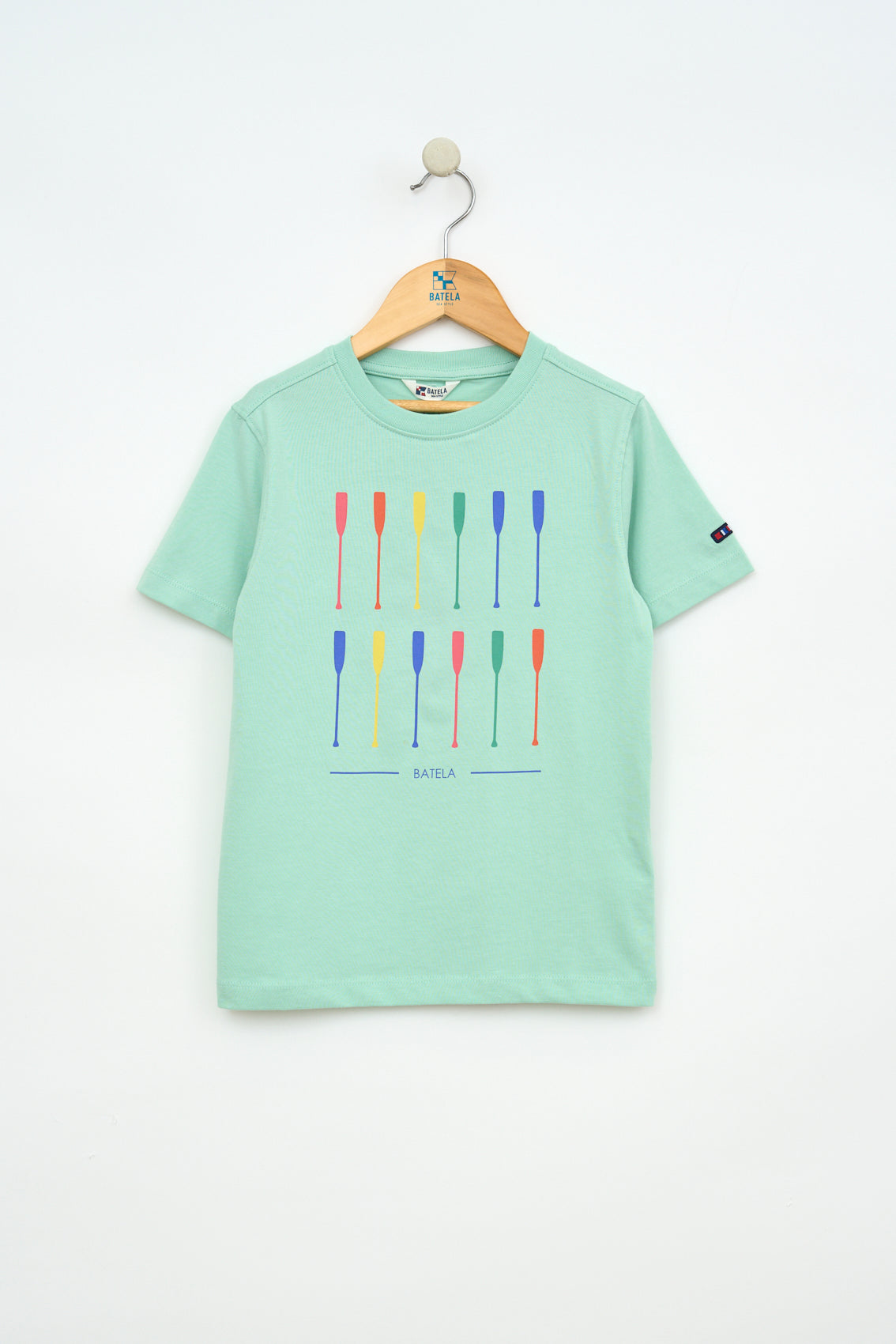 Camiseta niños estampado remos Batela Moda SS25
