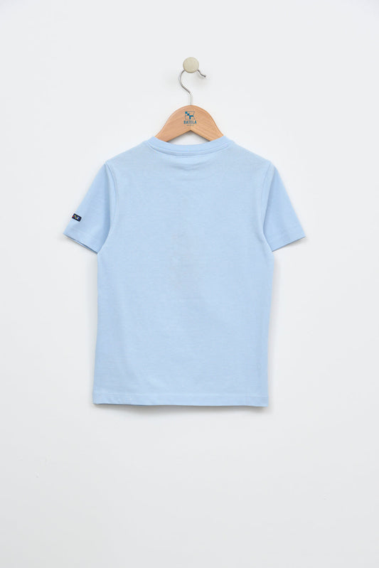 Children's T-shirt with oar print