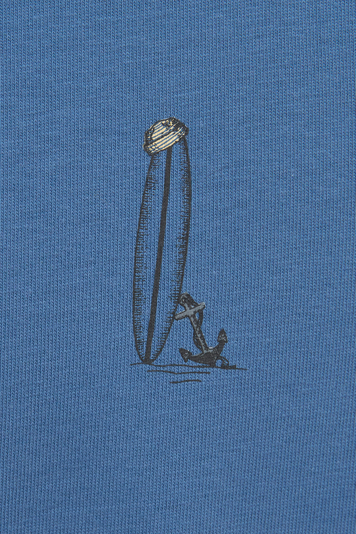 T-shirt à manches longues avec motif de requin surfeur