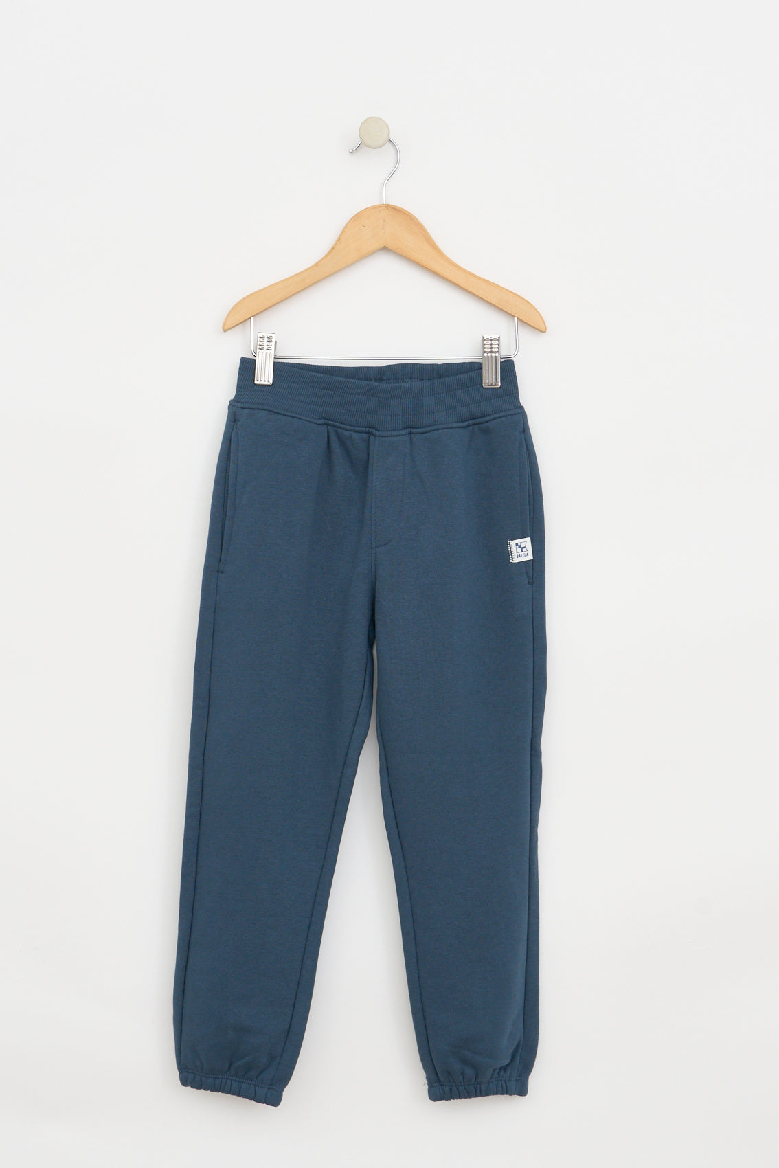 Pantalón de felpa para niños Azul oscuro