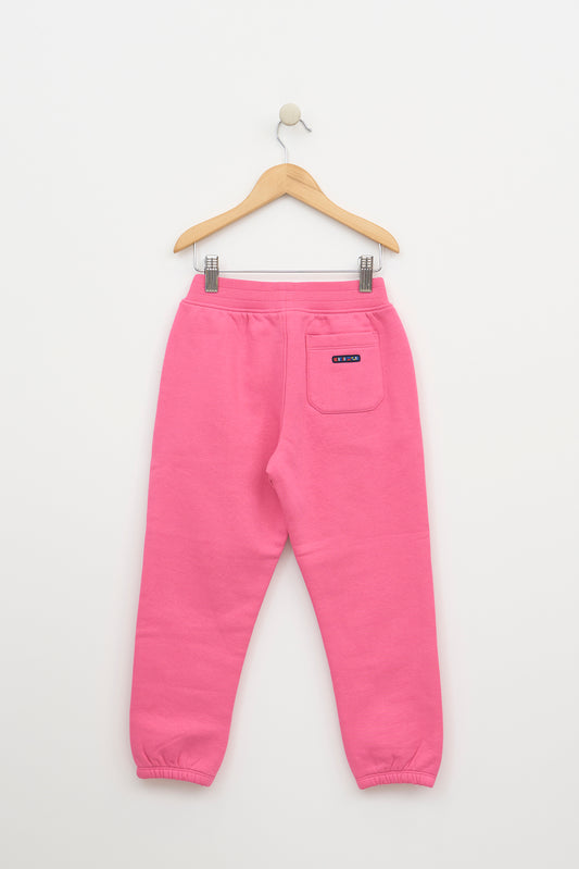 Pantalón de felpa para niños Rosa