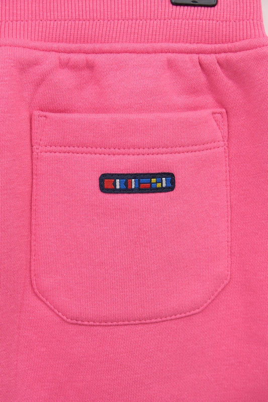 Pantalón de felpa para niños Rosa
