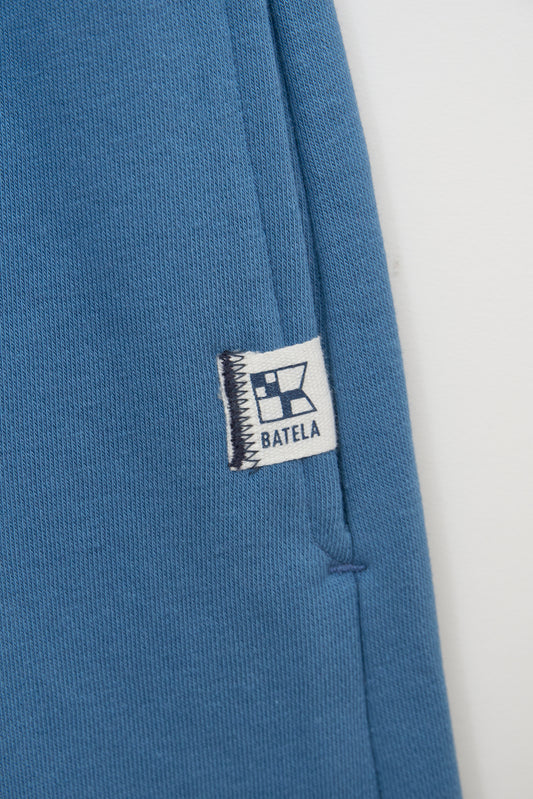 Pantalón de felpa para niños azul
