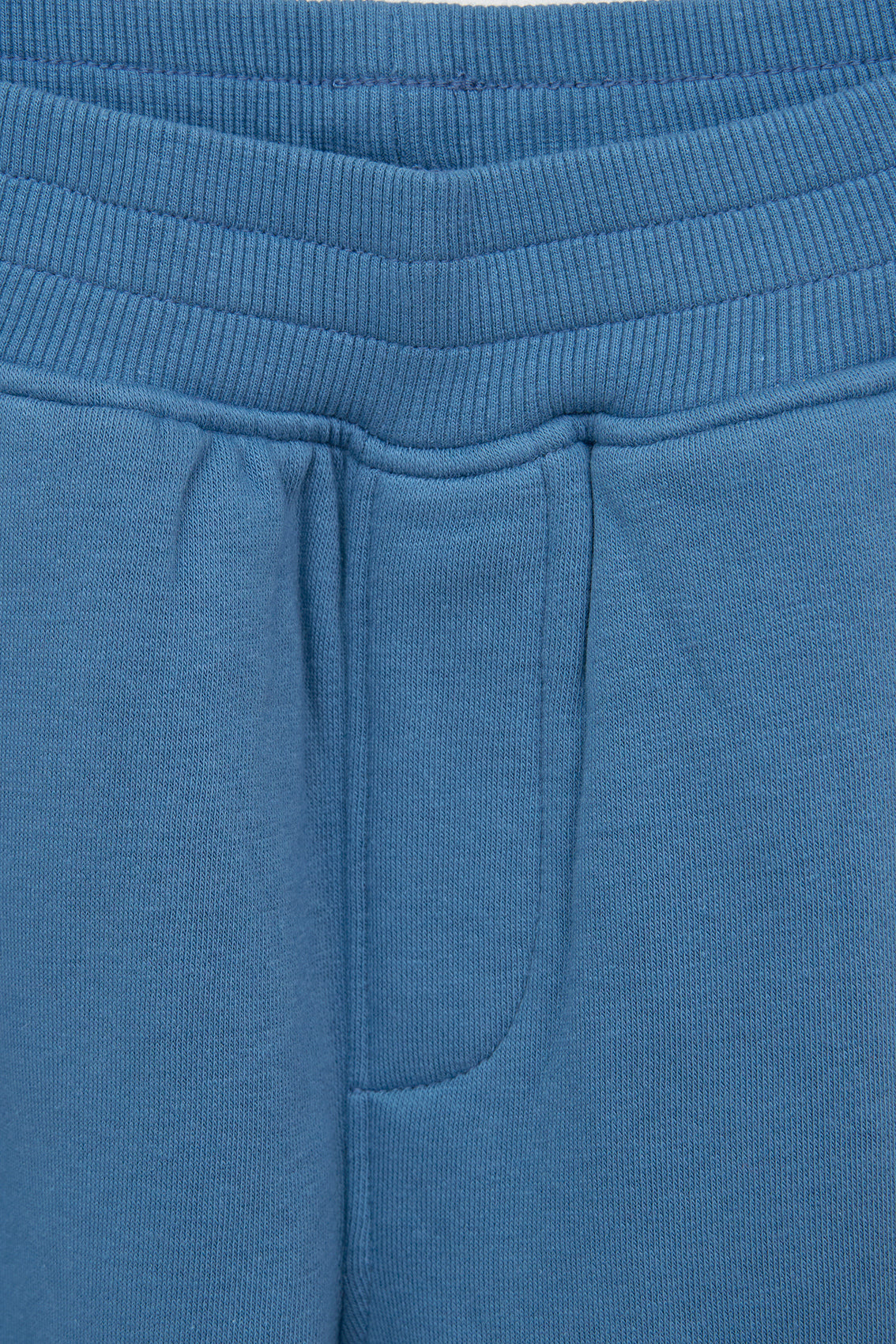Pantalón de felpa para niños azul