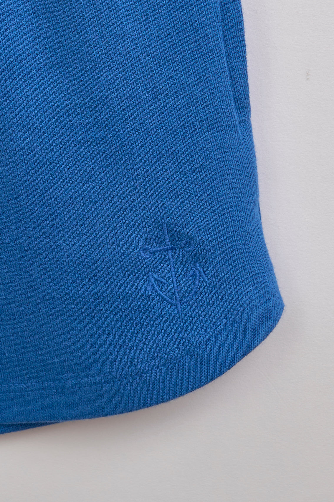 Short en molleton côtelé à cordon de serrage