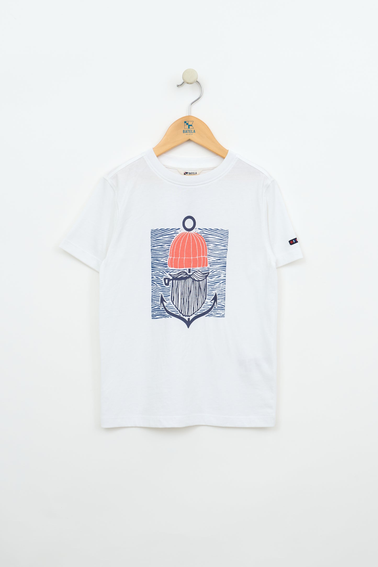 T-shirt imprimé Marin coton OEKO-TEX