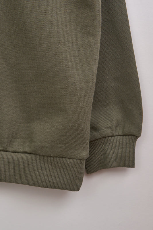 Terry kotoizko bi koloreko jertsea, bordatuarekin