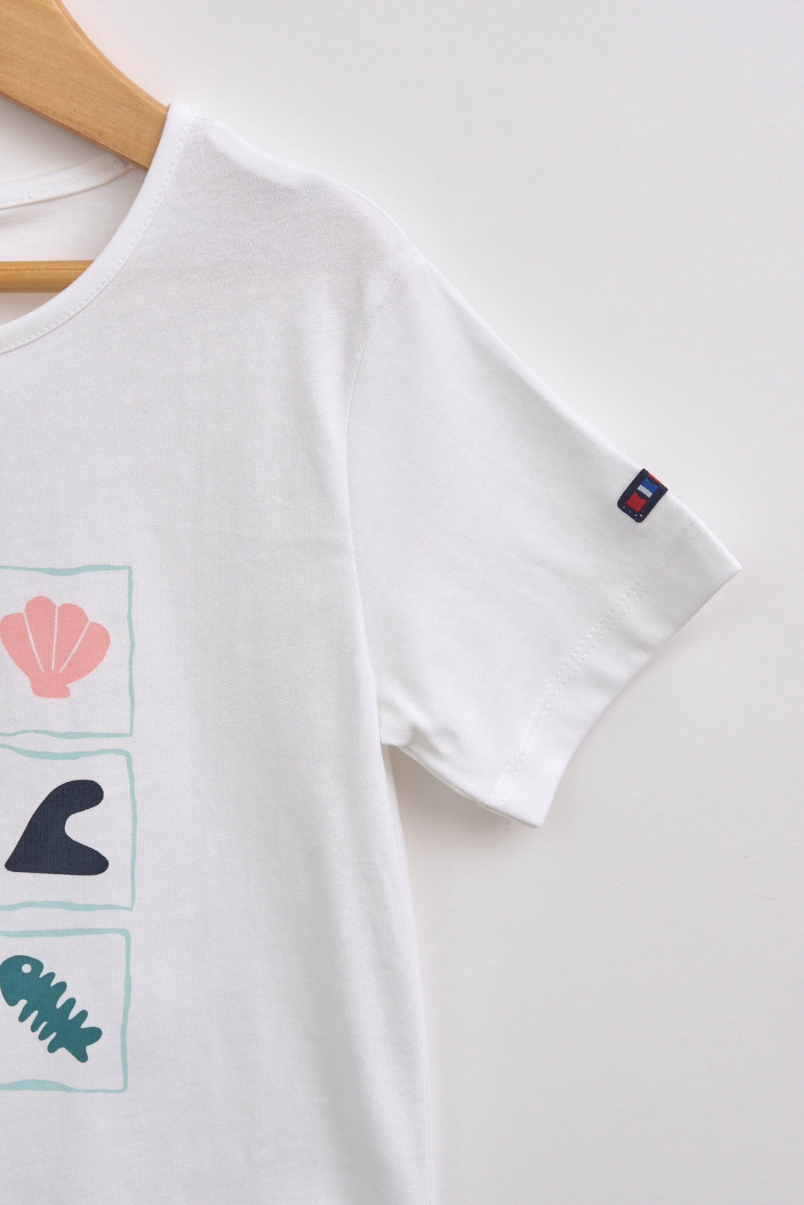 T-shirt imprimé en coton OEKO-TEX