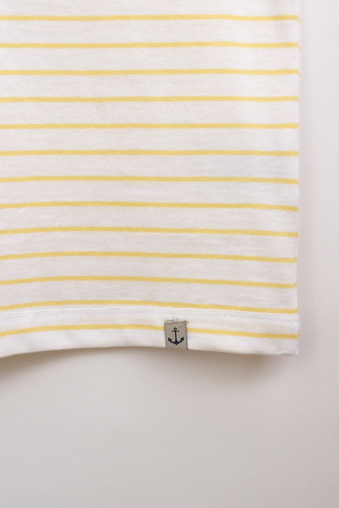 T-shirt marinière en coton avec col carré