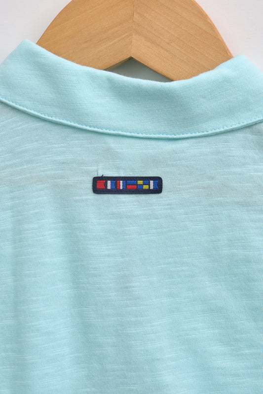 OEKO-TEX flame kotoizko polo-kamiseta, parpailekin