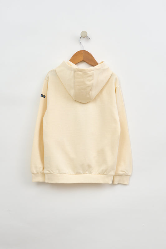 Terry kotoizko jertse txanoduna, kanguru-poltsikoarekin