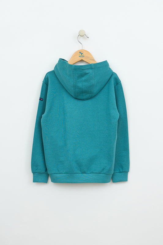 Terry kotoizko jertse txanoduna, kanguru-poltsikoarekin