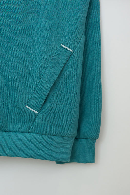 Terry kotoizko jertse txanoduna, kanguru-poltsikoarekin