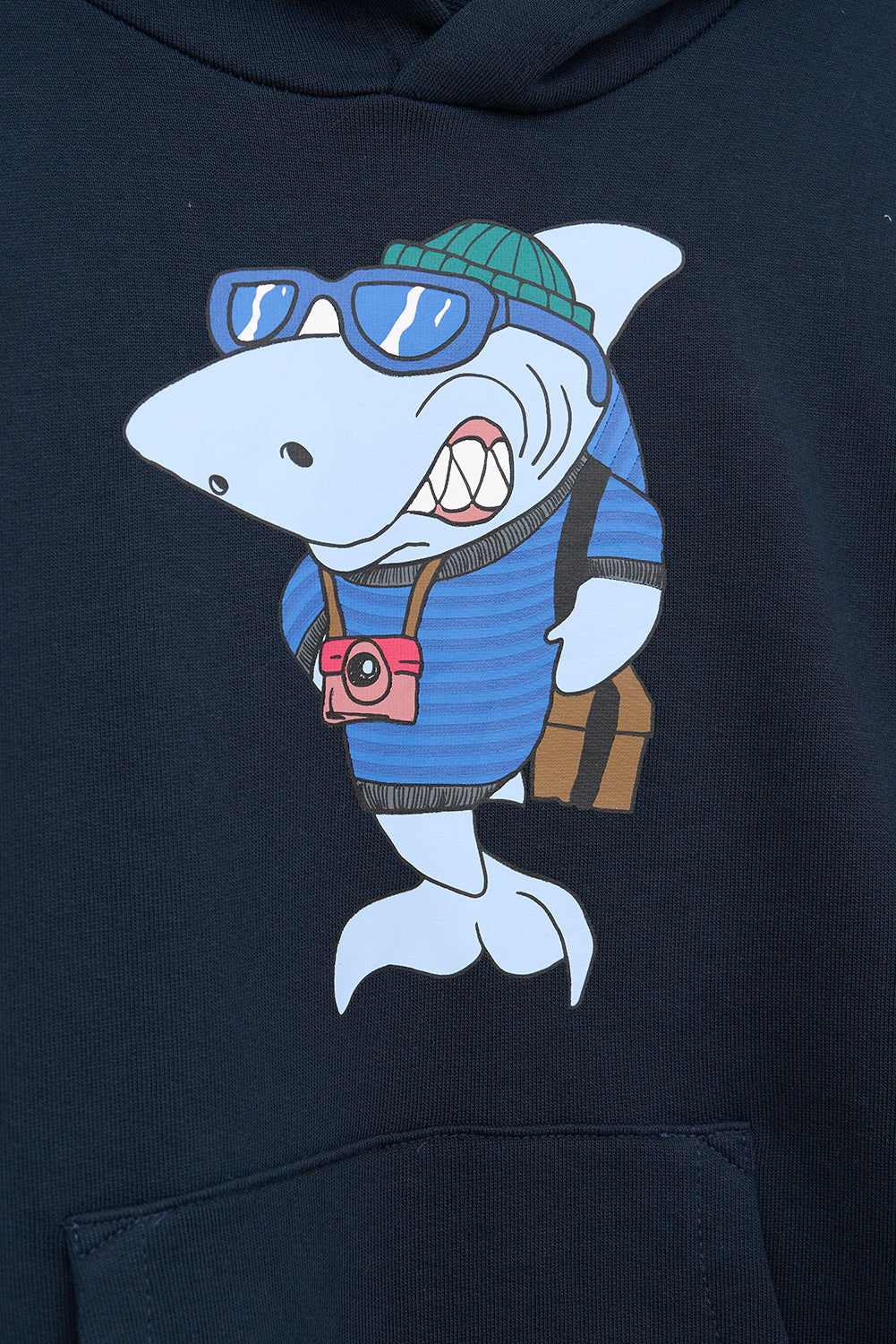 Sweat-shirt à capuche, requin