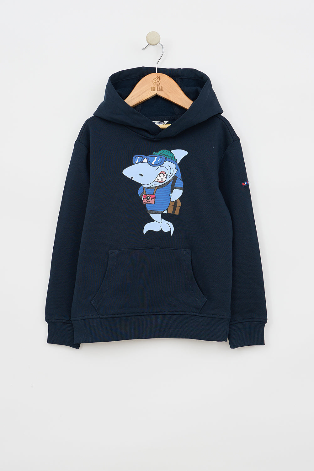 Sweat-shirt à capuche, requin